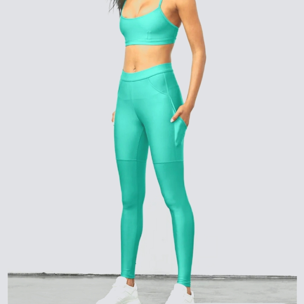 New Alo High Waisted Ocean Teal Medium